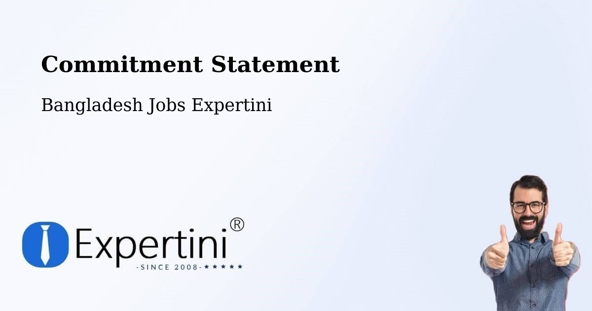 Corporate Commitment – Parvez Ali Hossain - Bangladesh Jobs Expertini